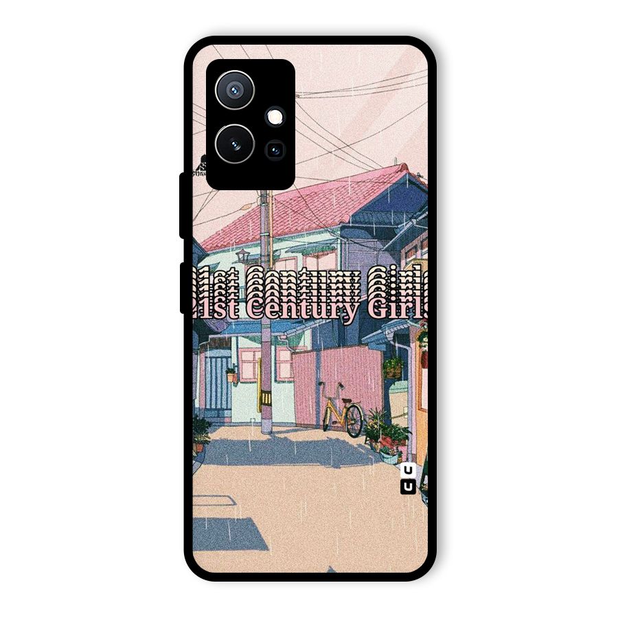 Century Girls Glass Back Case for Vivo Y75 5G