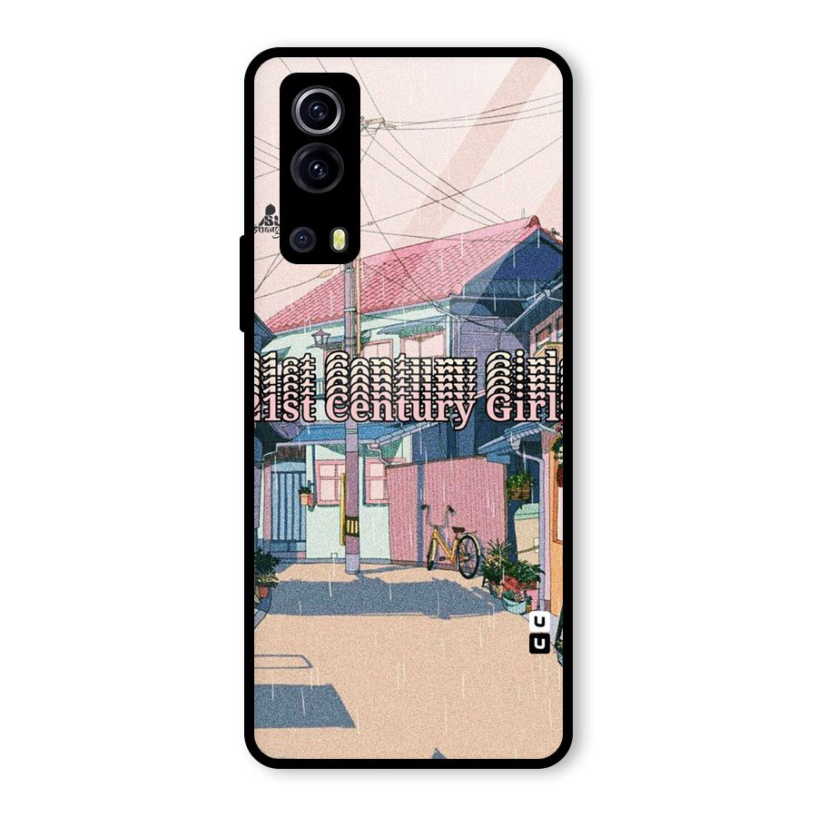 Century Girls Glass Back Case for Vivo iQOO Z3