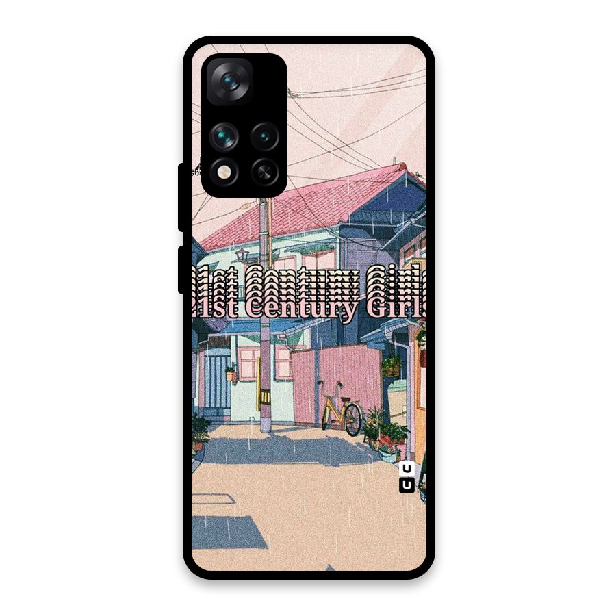 Century Girls Glass Back Case for Xiaomi 11i HyperCharge 5G