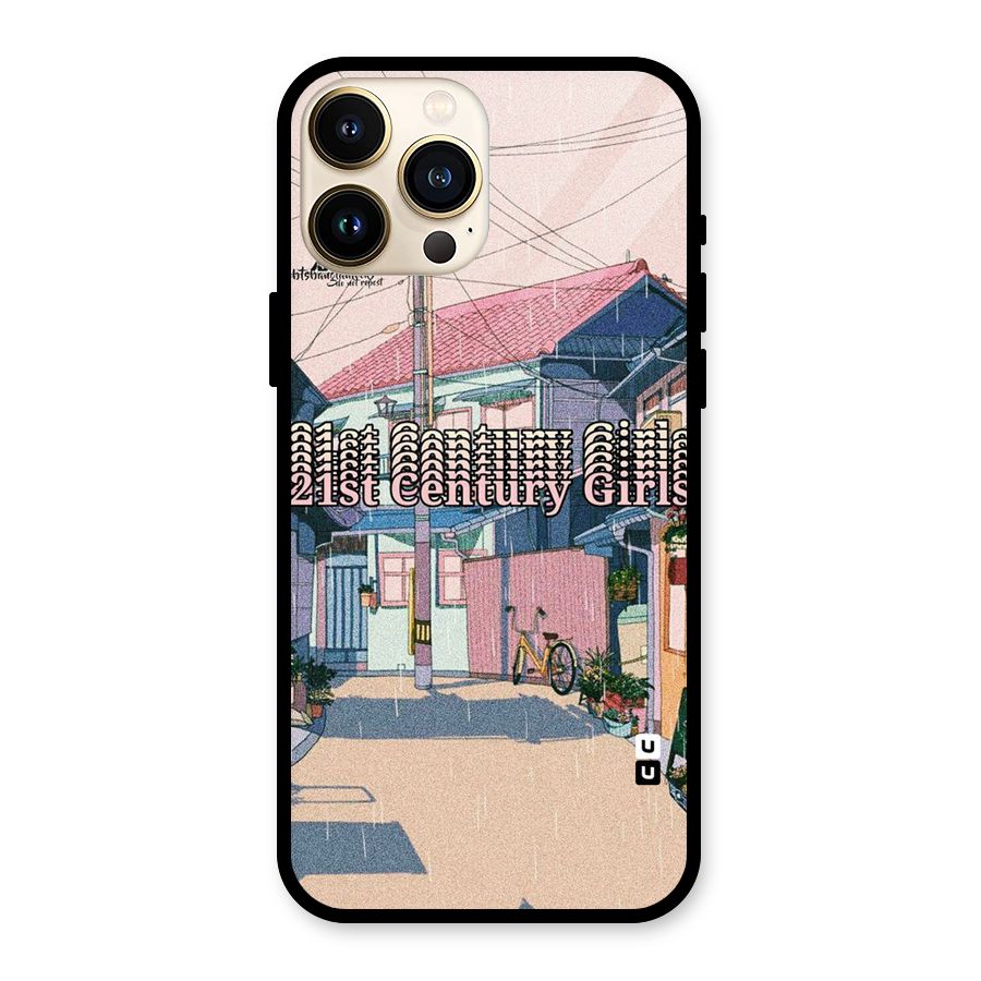 Century Girls Glass Back Case for iPhone 13 Pro Max