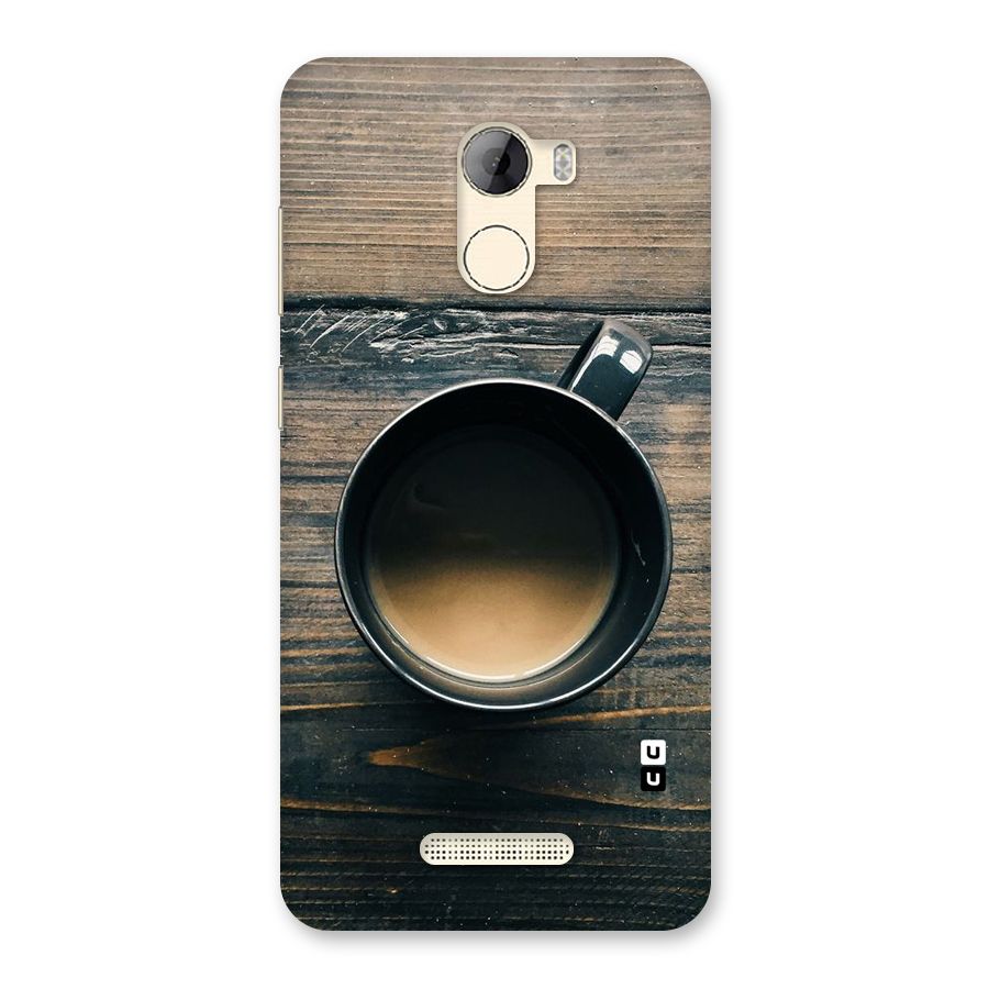 Chai On Wood Back Case for Gionee A1 LIte
