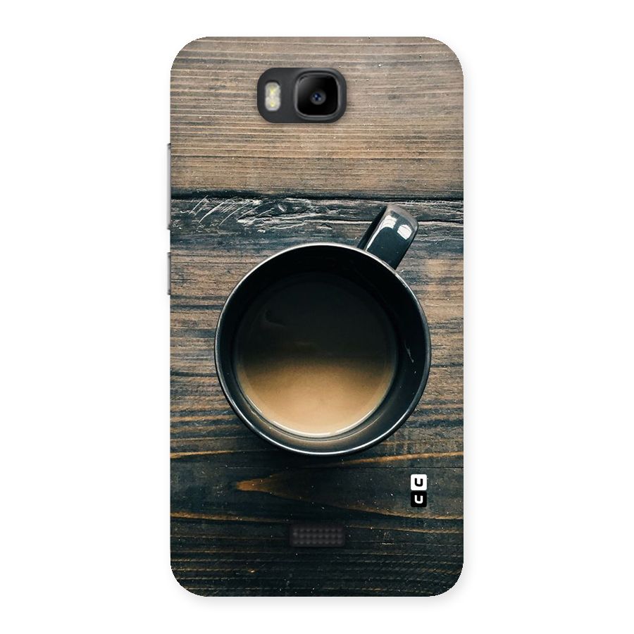 Chai On Wood Back Case for Honor Bee