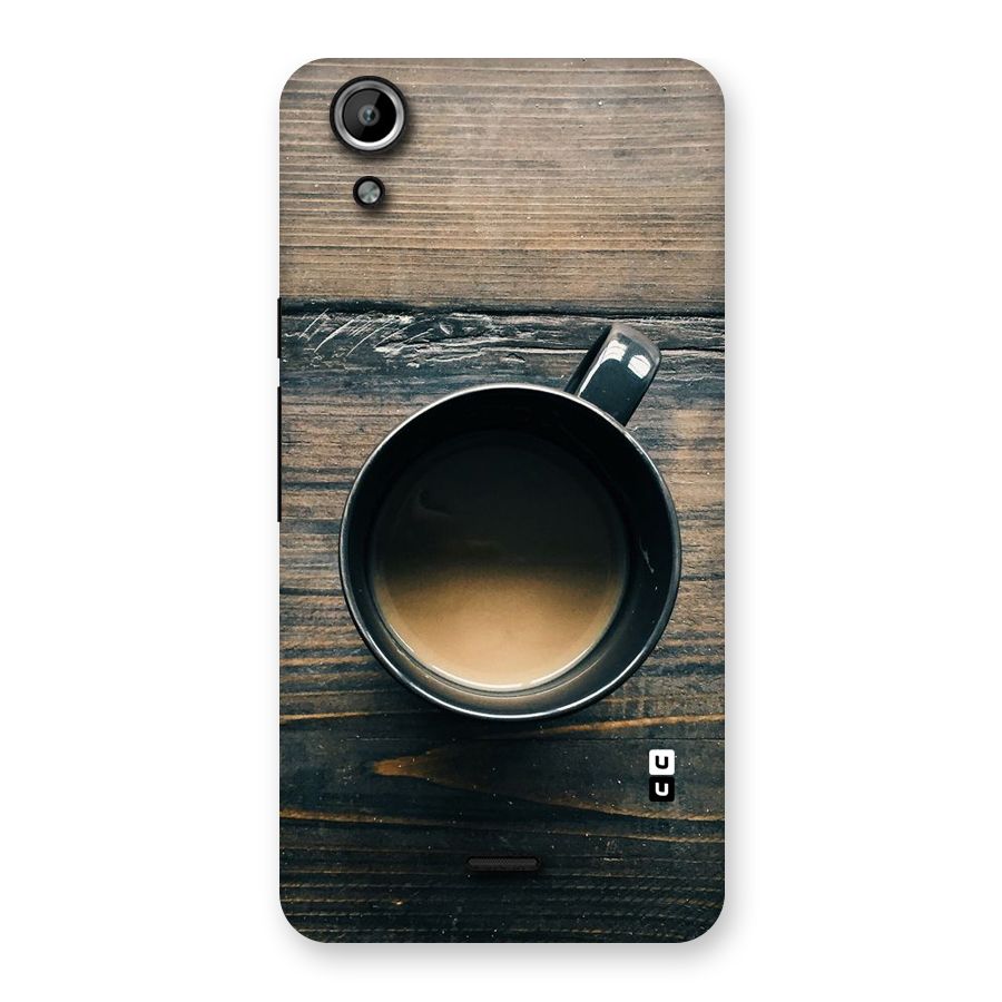 Chai On Wood Back Case for Micromax Canvas Selfie Lens Q345