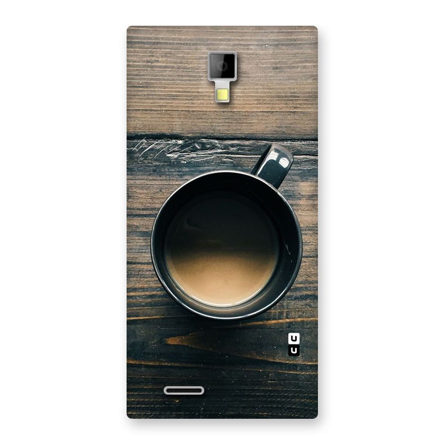 Chai On Wood Back Case for Micromax Canvas Xpress A99