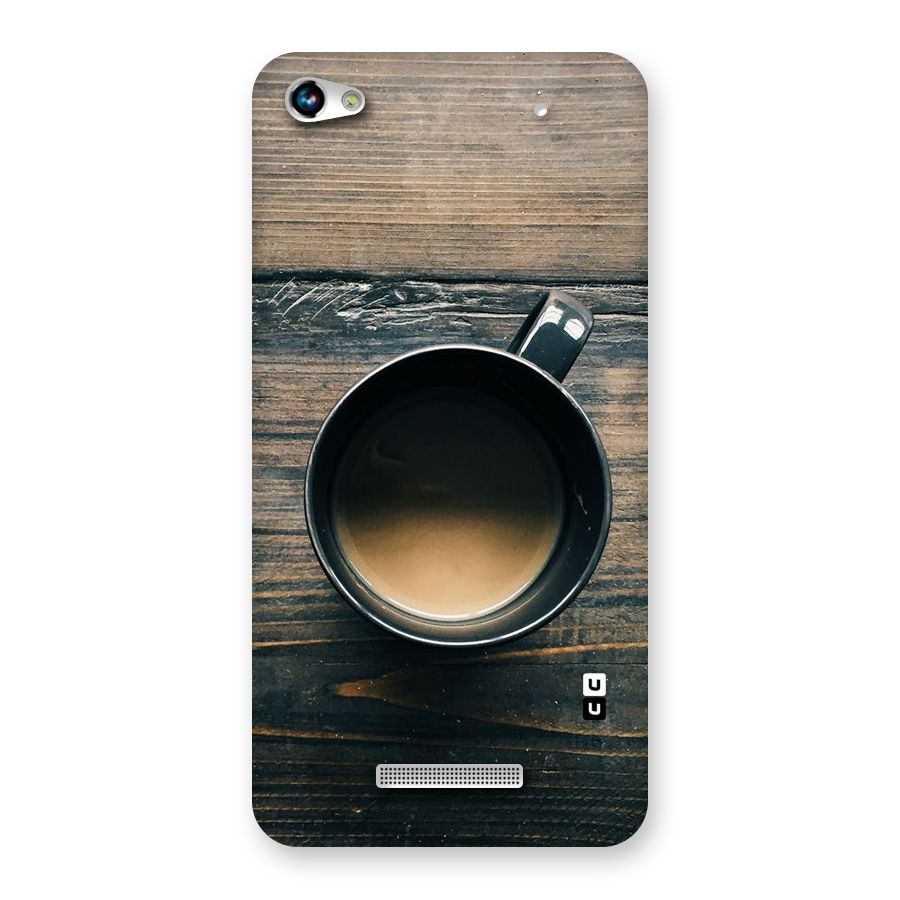 Chai On Wood Back Case for Micromax Hue 2