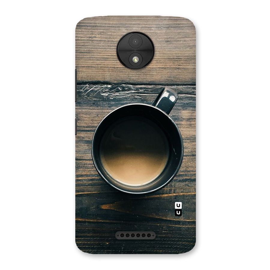 Chai On Wood Back Case for Moto C