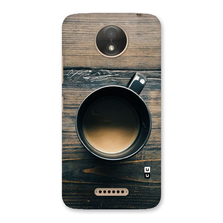 Chai On Wood Back Case for Moto C Plus