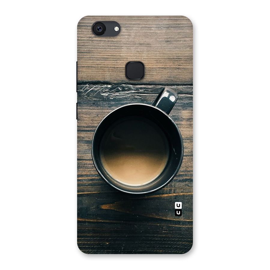 Chai On Wood Back Case for Vivo V7 Plus