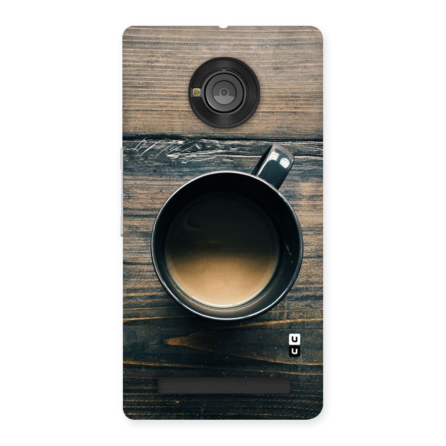 Chai On Wood Back Case for Yu Yunique