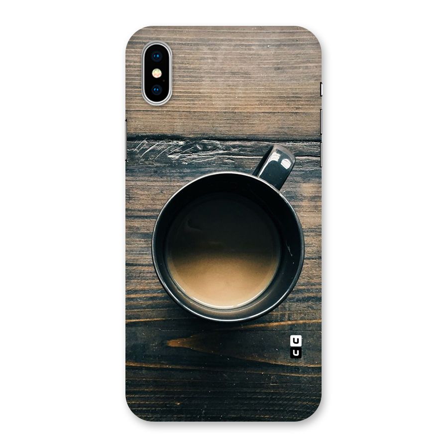 Chai On Wood Back Case for iPhone X