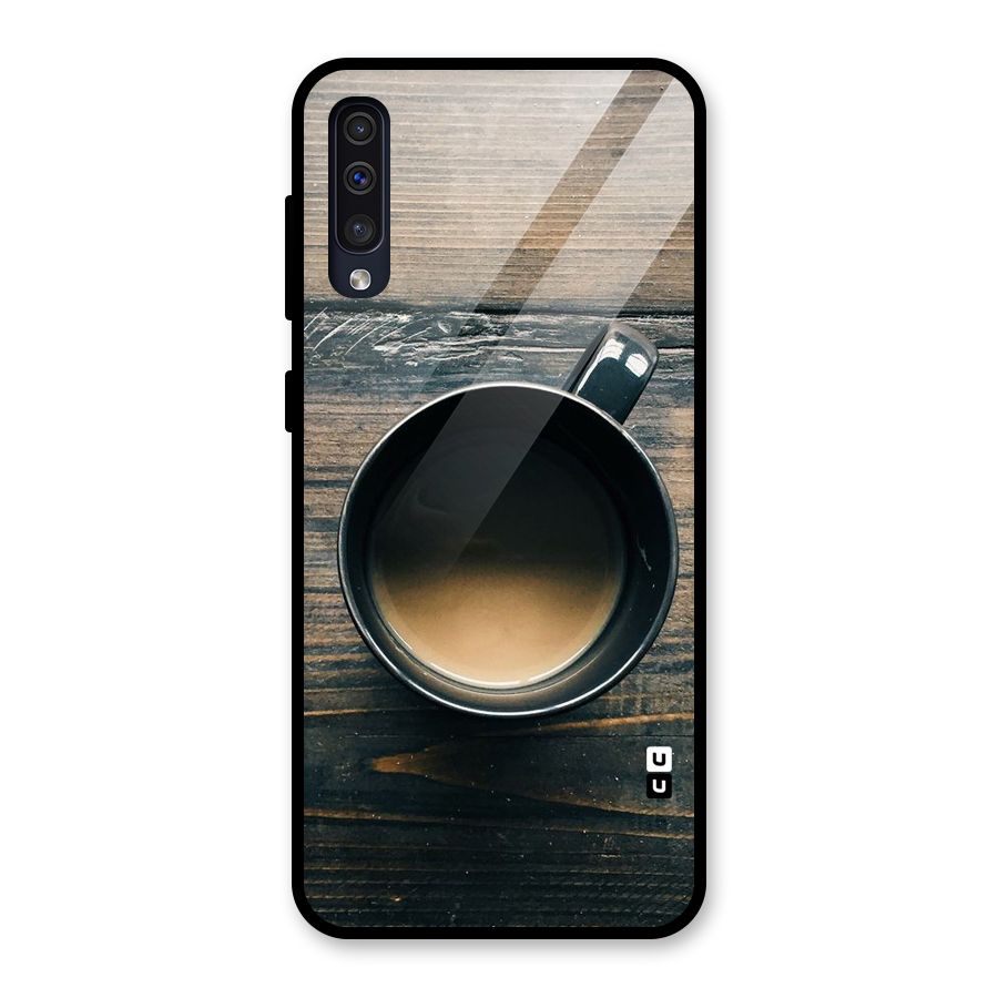 Chai On Wood Glass Back Case for Galaxy A30s