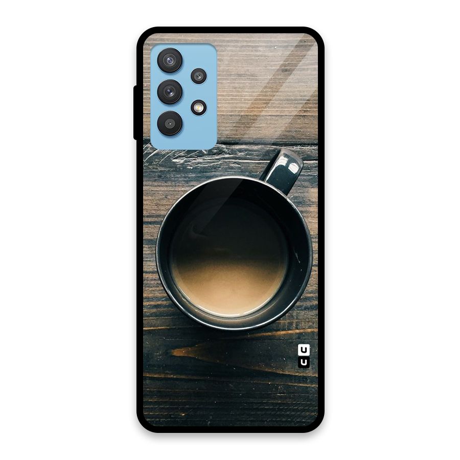 Chai On Wood Glass Back Case for Galaxy M32 5G