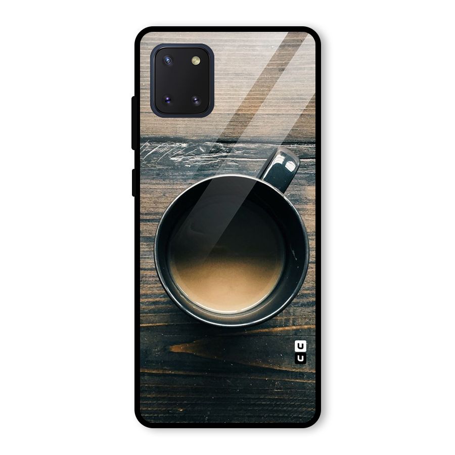 Chai On Wood Glass Back Case for Galaxy Note 10 Lite