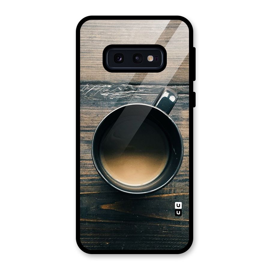 Chai On Wood Glass Back Case for Galaxy S10e