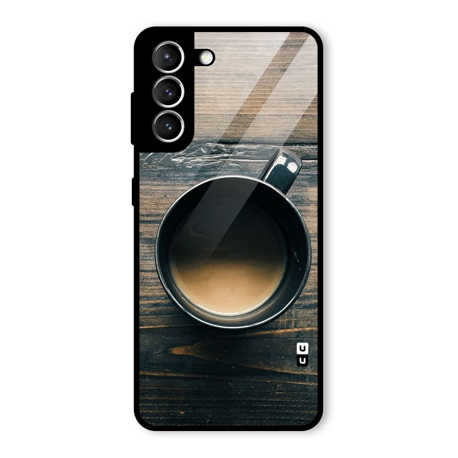 Chai On Wood Glass Back Case for Galaxy S21 5G