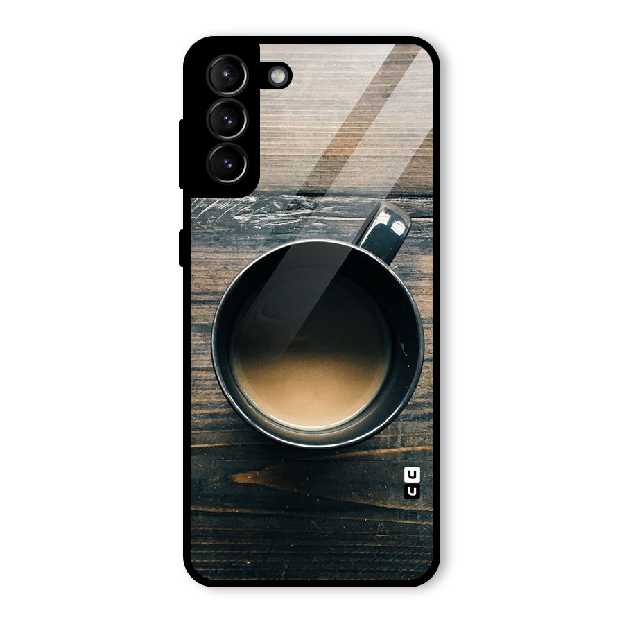 Chai On Wood Glass Back Case for Galaxy S21 Plus
