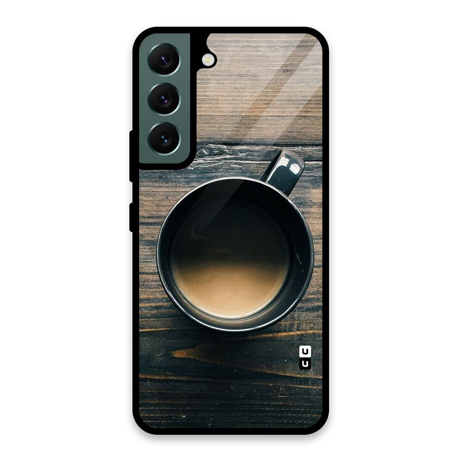 Chai On Wood Glass Back Case for Galaxy S22 5G