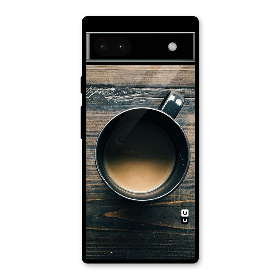 Chai On Wood Glass Back Case for Google Pixel 6a