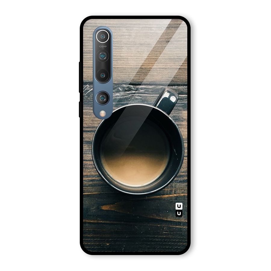 Chai On Wood Glass Back Case for Mi 10