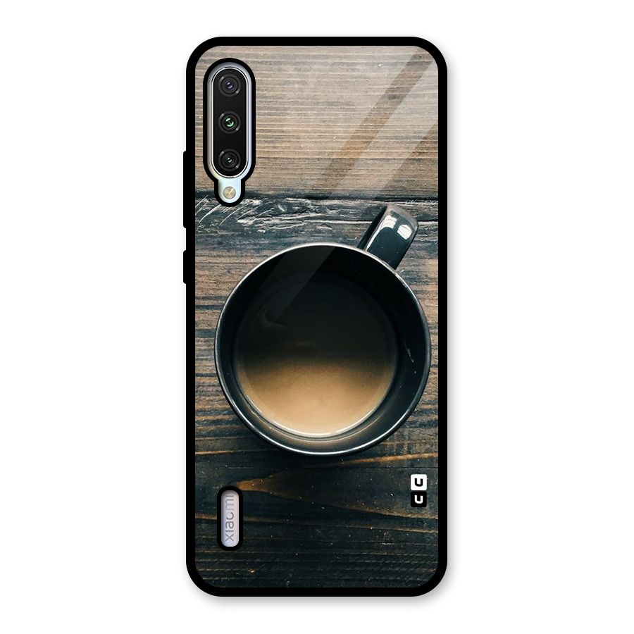 Chai On Wood Glass Back Case for Mi A3