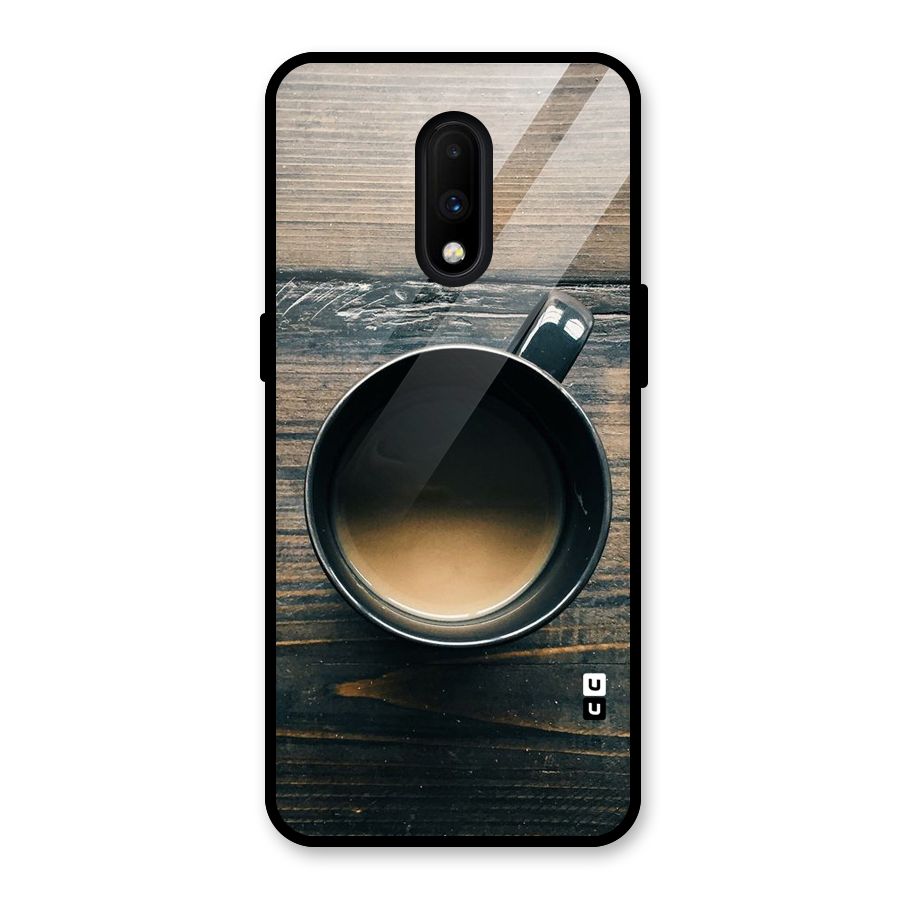 Chai On Wood Glass Back Case for OnePlus 7