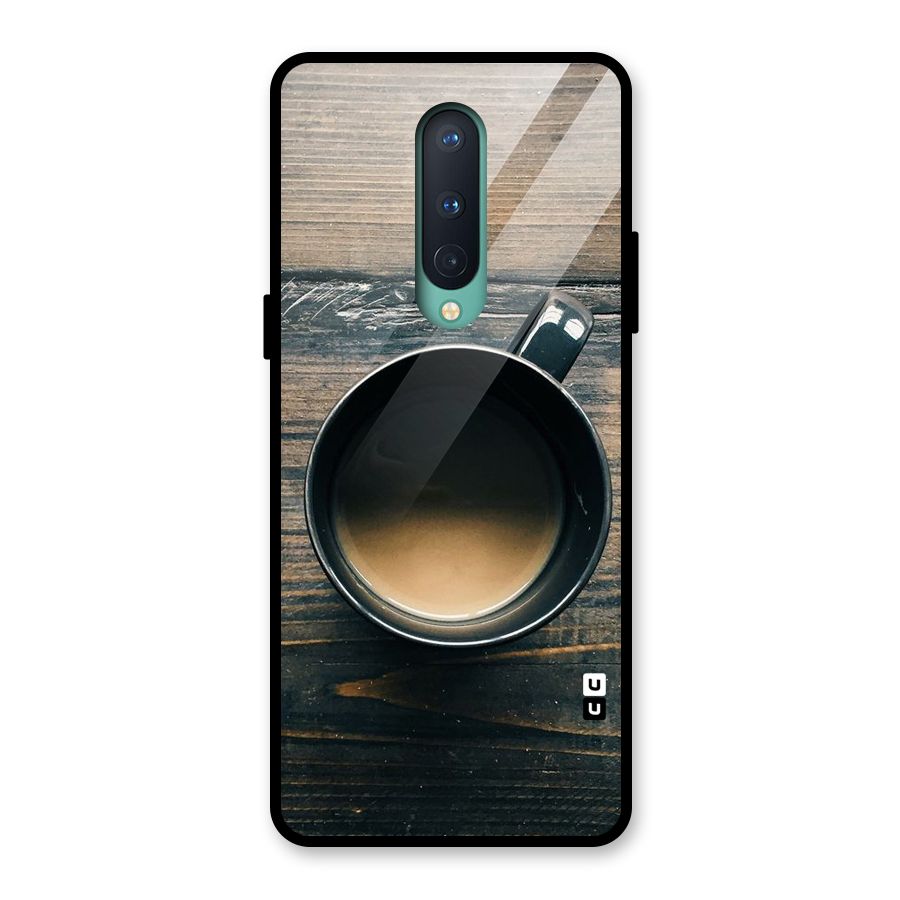 Chai On Wood Glass Back Case for OnePlus 8