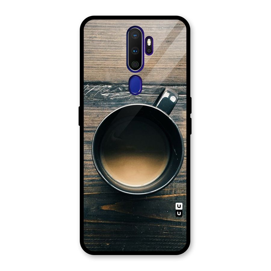 Chai On Wood Glass Back Case for Oppo A9 (2020)