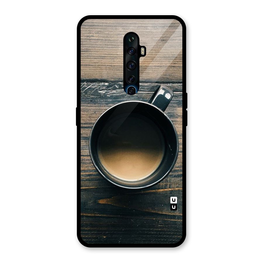 Chai On Wood Glass Back Case for Oppo Reno2 F