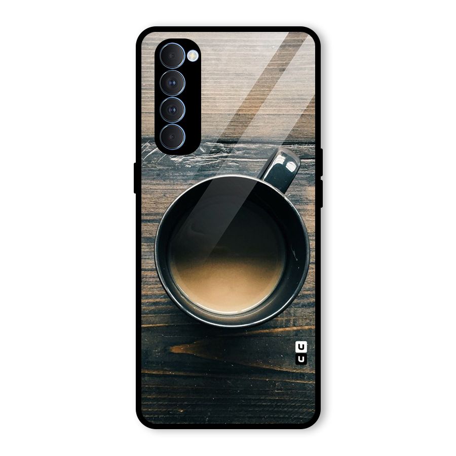 Chai On Wood Glass Back Case for Oppo Reno4 Pro