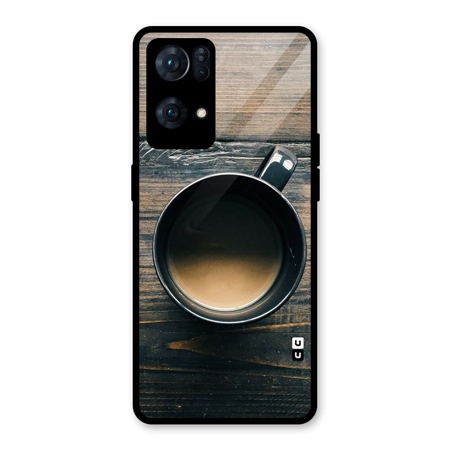 Chai On Wood Glass Back Case for Oppo Reno7 Pro 5G