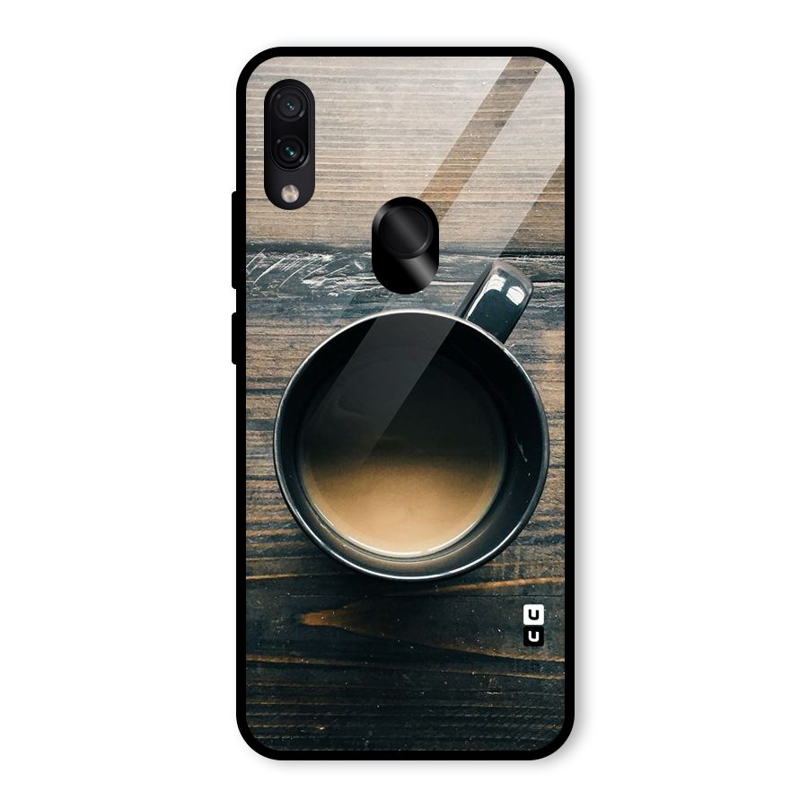 Chai On Wood Glass Back Case for Redmi Note 7 Pro