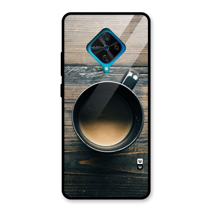 Chai On Wood Glass Back Case for Vivo S1 Pro