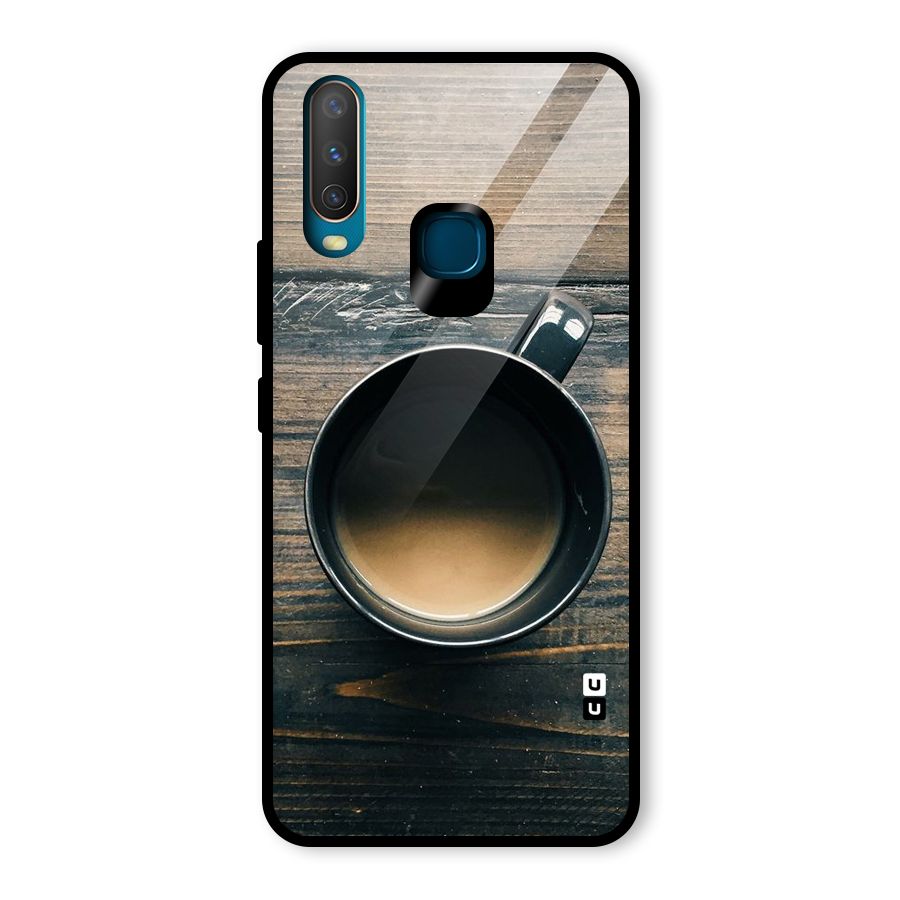 Chai On Wood Glass Back Case for Vivo U10