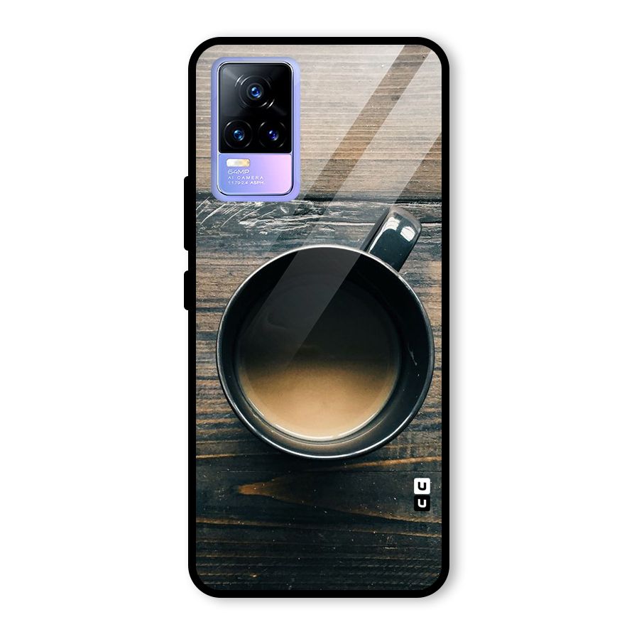 Chai On Wood Glass Back Case for Vivo Y73