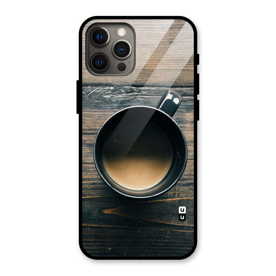 Chai On Wood Glass Back Case for iPhone 12 Pro Max
