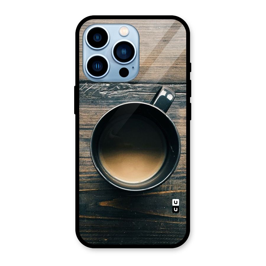 Chai On Wood Glass Back Case for iPhone 13 Pro