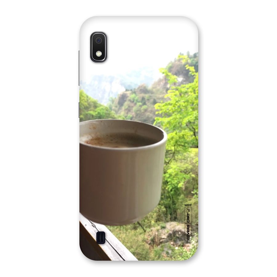Chai With Mountain View Back Case for Galaxy A10