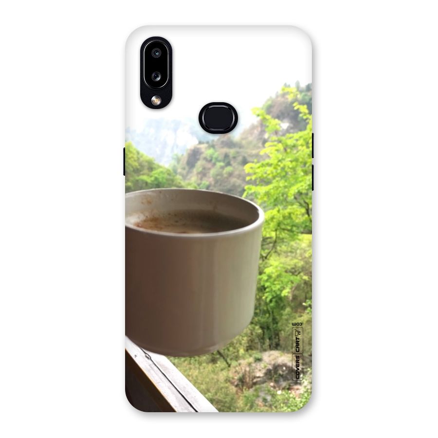 Chai With Mountain View Back Case for Galaxy A10s
