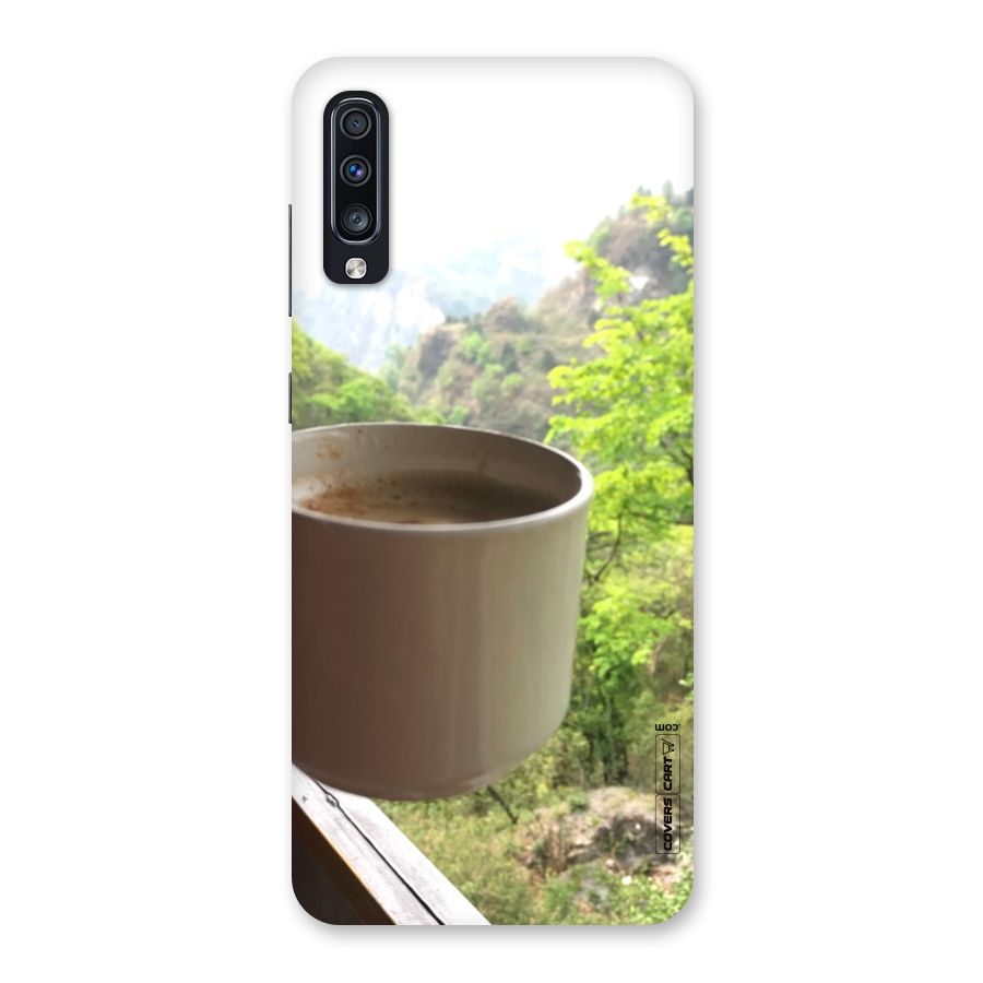 Chai With Mountain View Back Case for Galaxy A70
