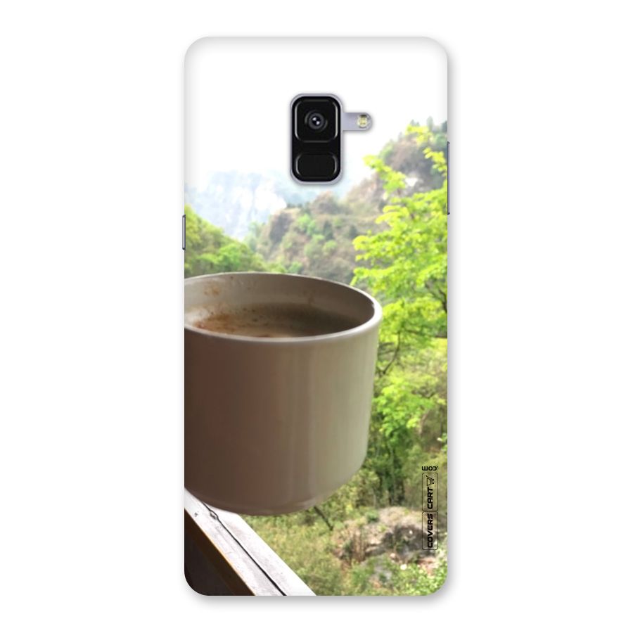 Chai With Mountain View Back Case for Galaxy A8 Plus
