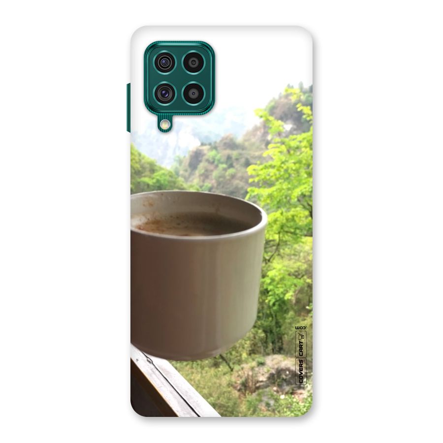 Chai With Mountain View Back Case for Galaxy F62