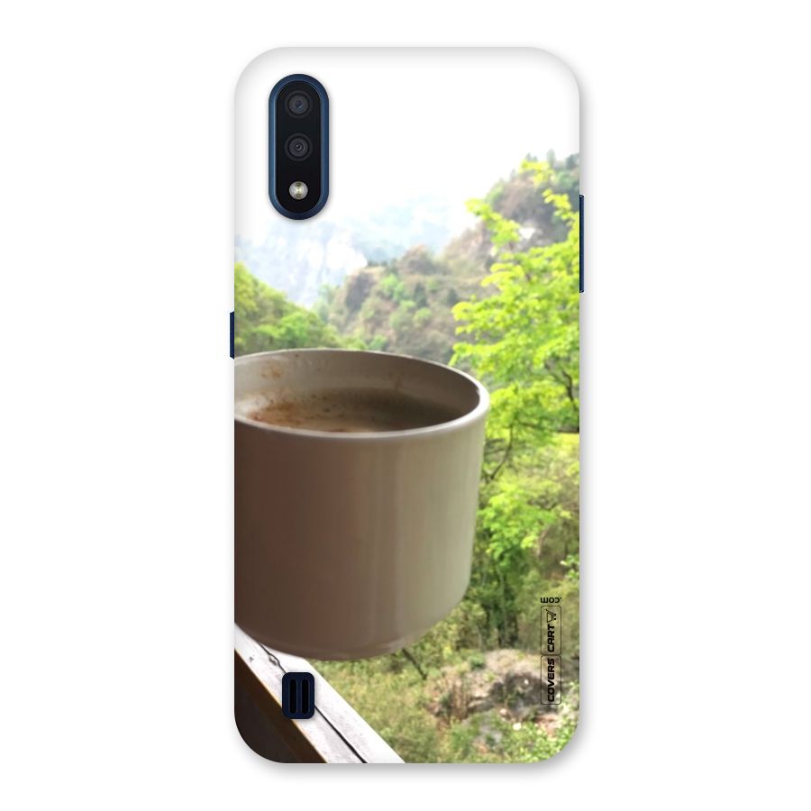 Chai With Mountain View Back Case for Galaxy M01