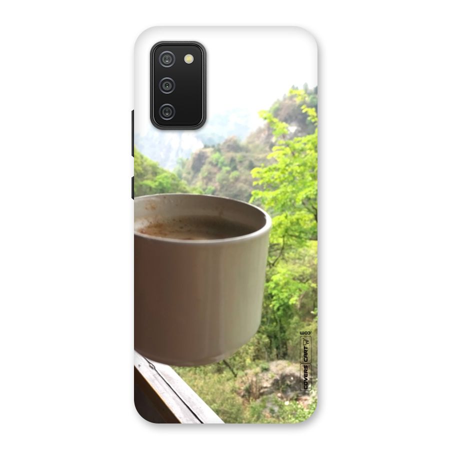 Chai With Mountain View Back Case for Galaxy M02s