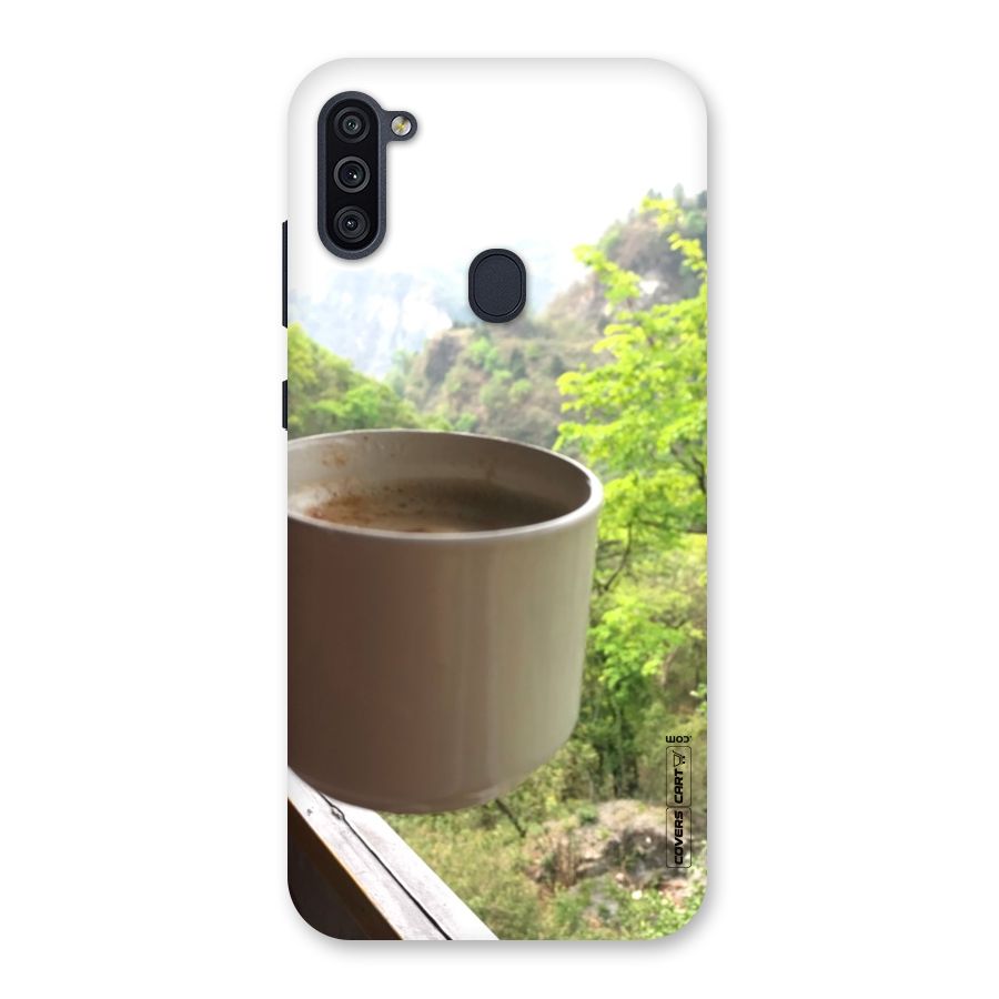 Chai With Mountain View Back Case for Galaxy M11