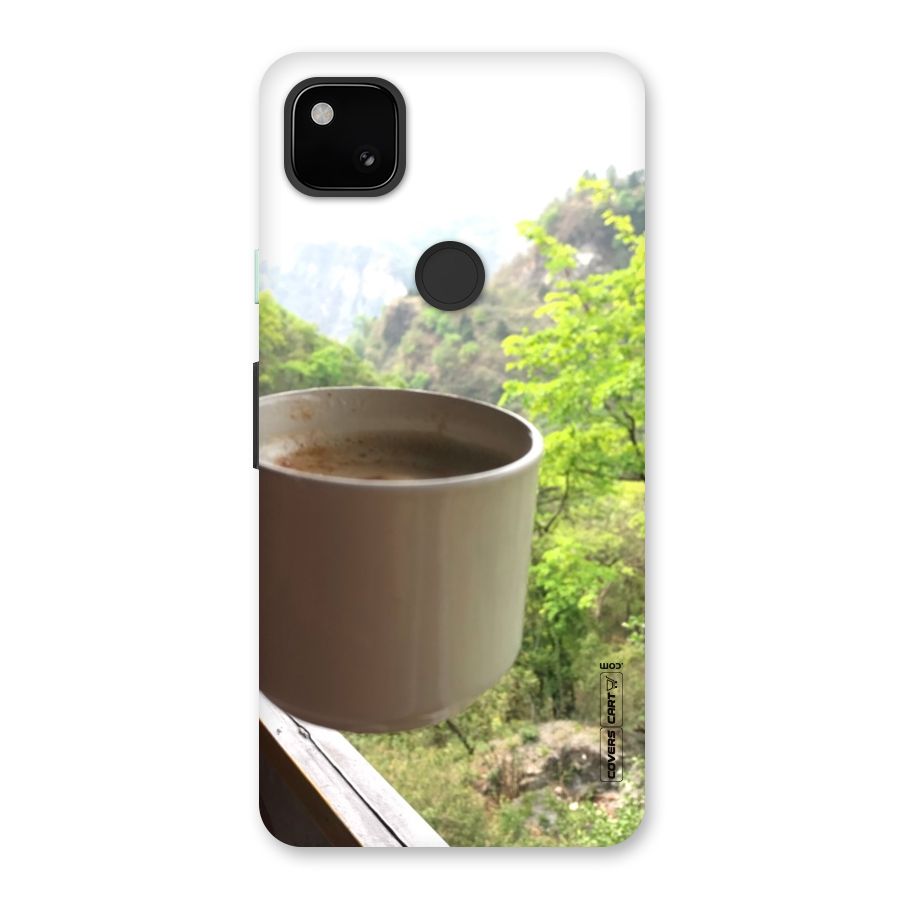 Chai With Mountain View Back Case for Google Pixel 4a