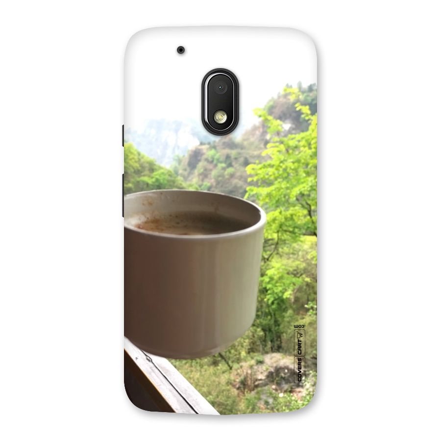 Chai With Mountain View Back Case for Moto G4 Play