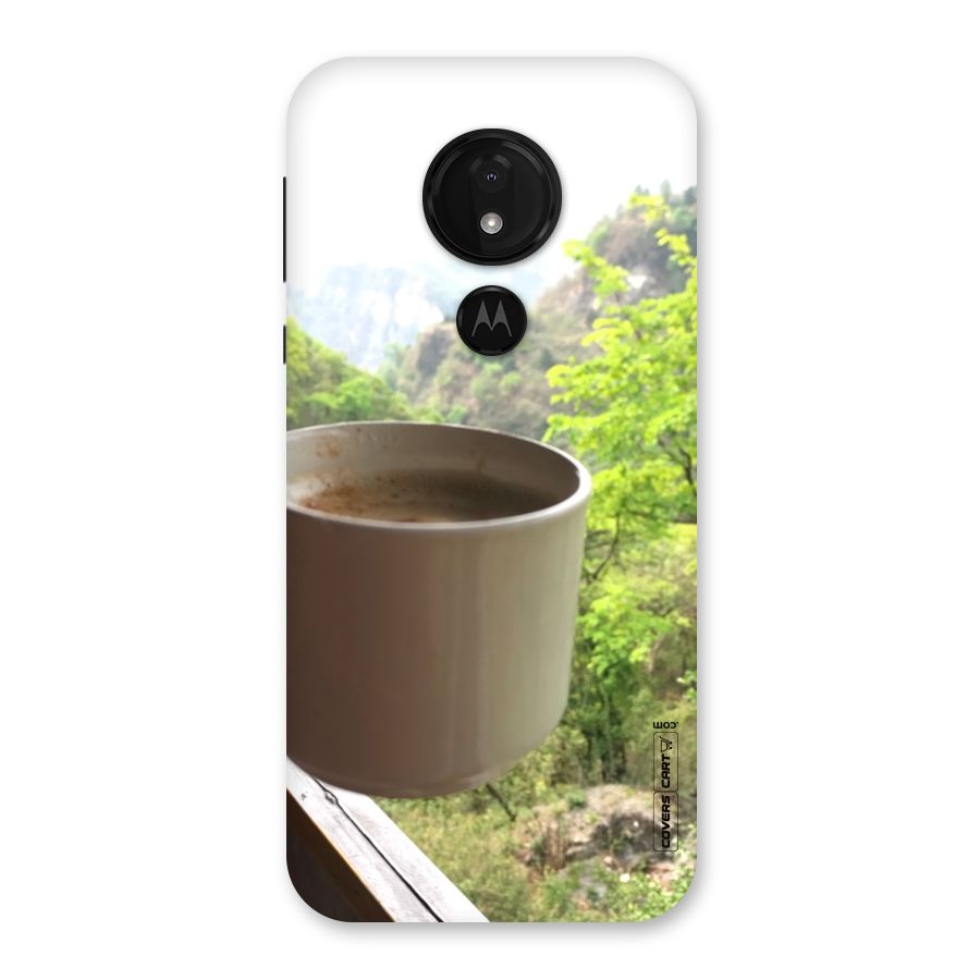 Chai With Mountain View Back Case for Moto G7 Power