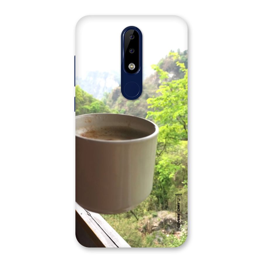 Chai With Mountain View Back Case for Nokia 5.1 Plus