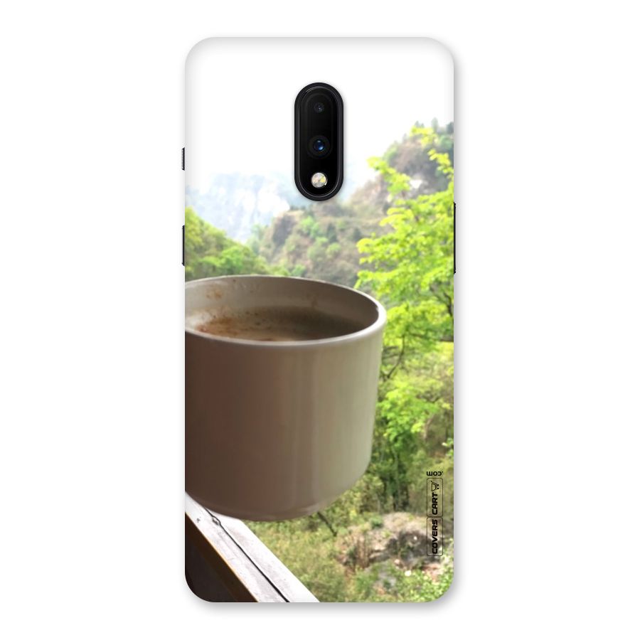 Chai With Mountain View Back Case for OnePlus 7