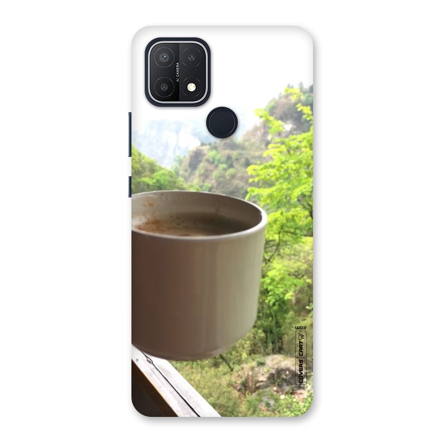 Chai With Mountain View Back Case for Oppo A15